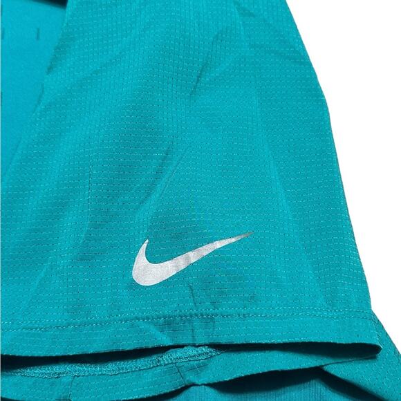 Nike Running Division Dri-Fit Green Short Sleeve Shirt size Large - Picture 4 of 10